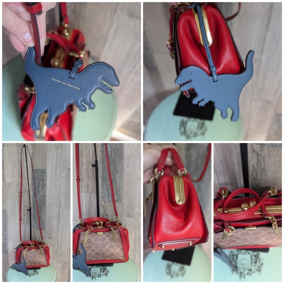 Coach Dreamer 21 Signature Rexy By Guang yu With Rexy Charm - Picture 14 of 16